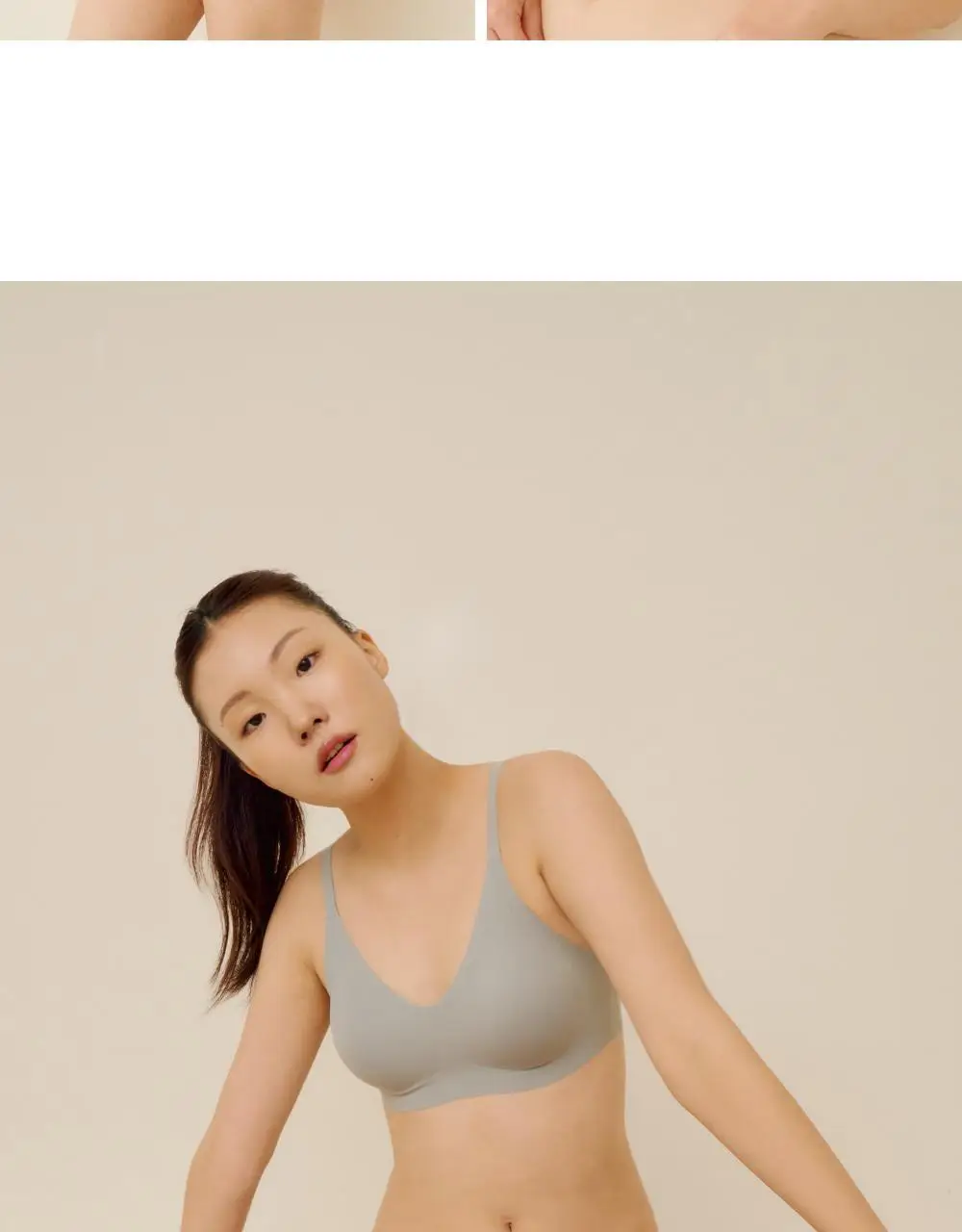 [류혜영 PICK] 마른파이브 쉬어 브라 시그니처 플러스 5colors (S~XXL) 상세페이지 44